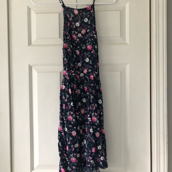 Floral Navy Blue Dress - Picture 1 of 2